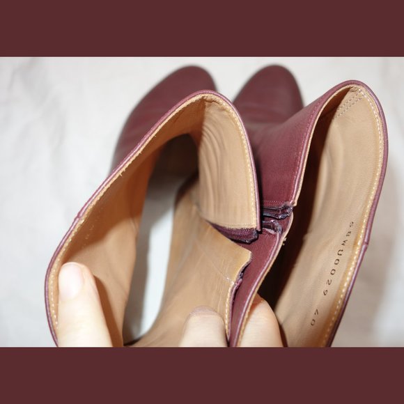 Martin Margiela Red Leather Boots - size 40 - Picture 11 of 11